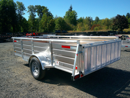 New 2026 Eagle Trailers 6x12 Aluminum Utility Trailer