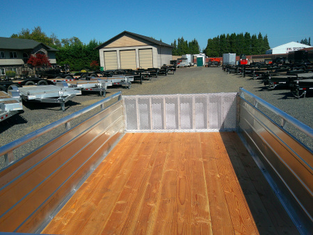 New 2026 Eagle Trailers 6x12 Aluminum Utility Trailer