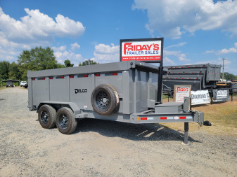 New 2025 Delco Trailers D5 14x83 Telescopic Dump Trailer