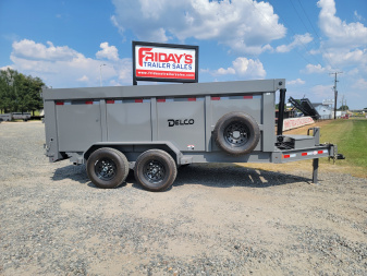 New 2025 Delco Trailers D5 14x83 Telescopic Dump Trailer
