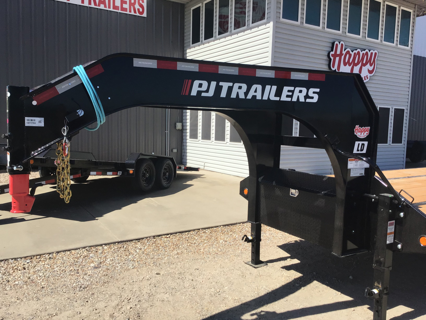 New 2026 PJ 102"x40' GN Low-Pro Flatbed w/ Duals - LD