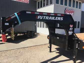 New 2026 PJ 102"x40' GN Low-Pro Flatbed w/ Duals - LD