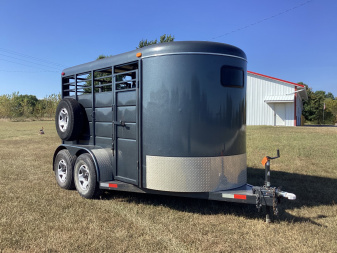 New 2016 Calico 6x12' Bumper Pull Livestock Trailer, 7k GVWR
