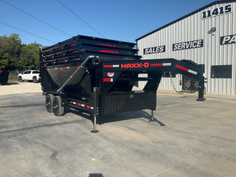 2026 MAXX-D 83"x14' 18K GN Roll-Off Trailer & 4-Bin Pkg. - ROX