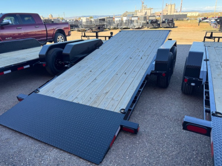 New 2026 PJ Trailers T6 22FT Tilt Equipment Trailer - 14K- 16FT tilt deck