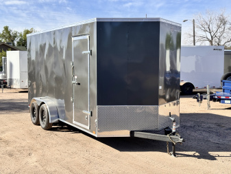 New 2025 Cross Trailers 7-16-1.5V Enclosed