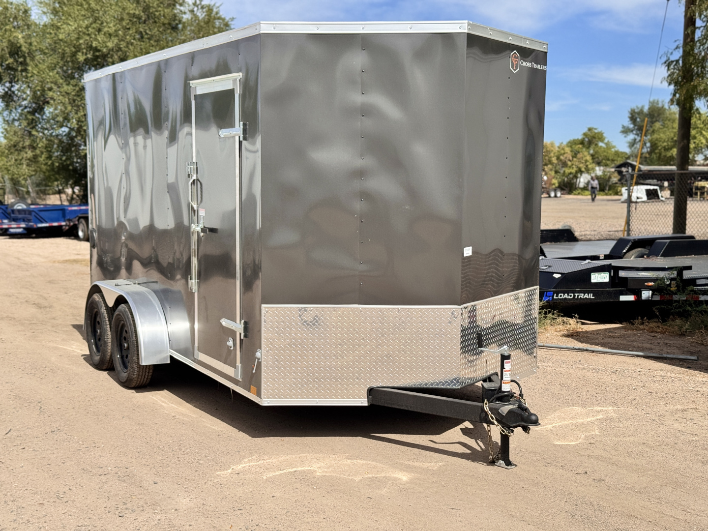New 2025 Cross Trailers 7-14-1.5V Enclosed