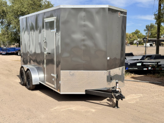 New 2025 Cross Trailers 7-14-1.5V Enclosed