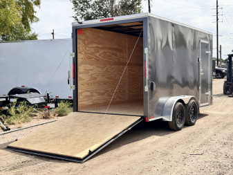 New 2025 Cross Trailers 7-14-1.5V Enclosed