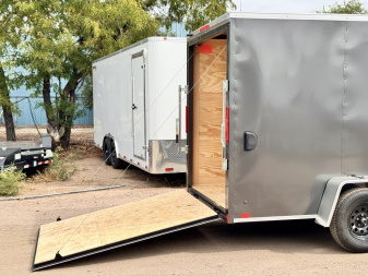 New 2025 Cross Trailers 6-12-1.5V Enclosed