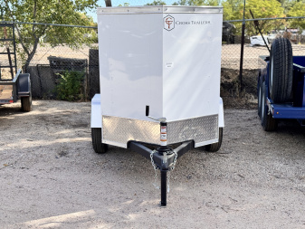 New 2025 Cross Trailers 4-6-1V Enclosed Barn Door
