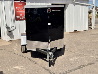 New 2025 Cross Trailers 4-6-1V Enclosed Barn Door