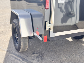 New 2025 Cross Trailers 4-6-1V Enclosed Barn Door