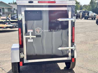 New 2025 Cross Trailers 4-6-1V Enclosed Barn Door