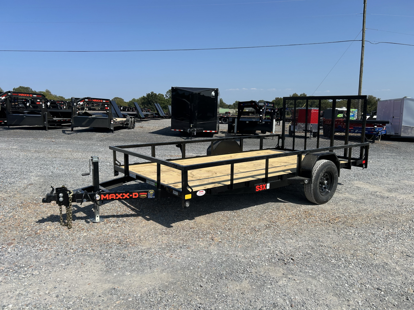 New 2026 MAXXD 83"x14' 5k Utility Trailer