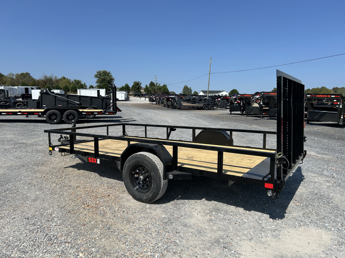 New 2026 MAXXD 83"x14' 5k Utility Trailer