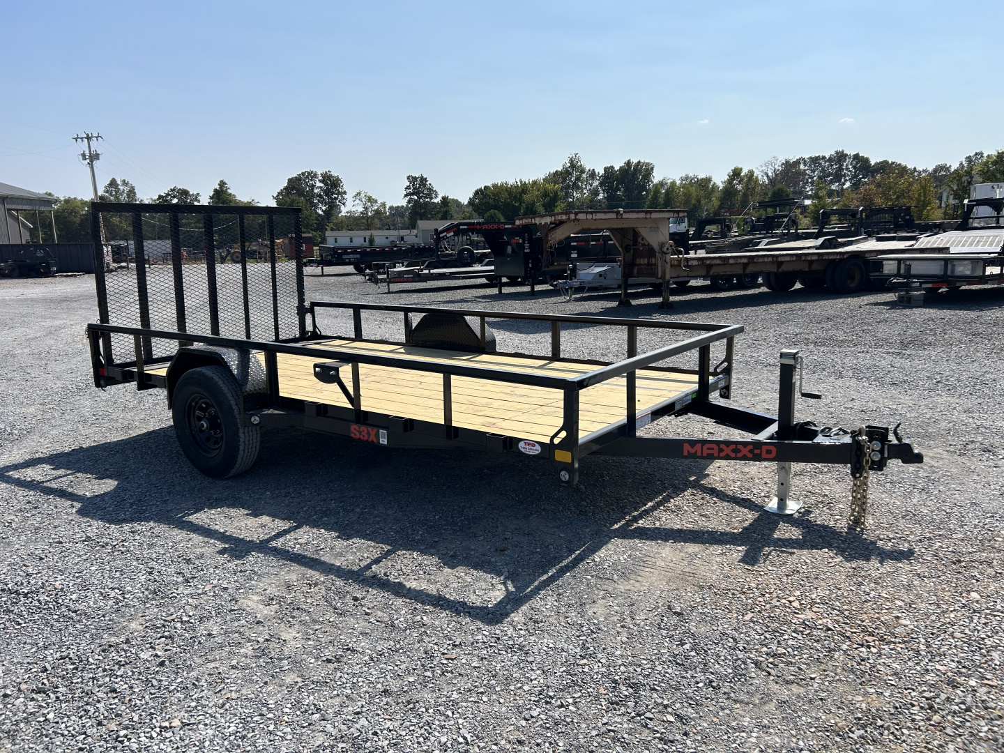 New 2026 MAXXD 83"x14' 5k Utility Trailer
