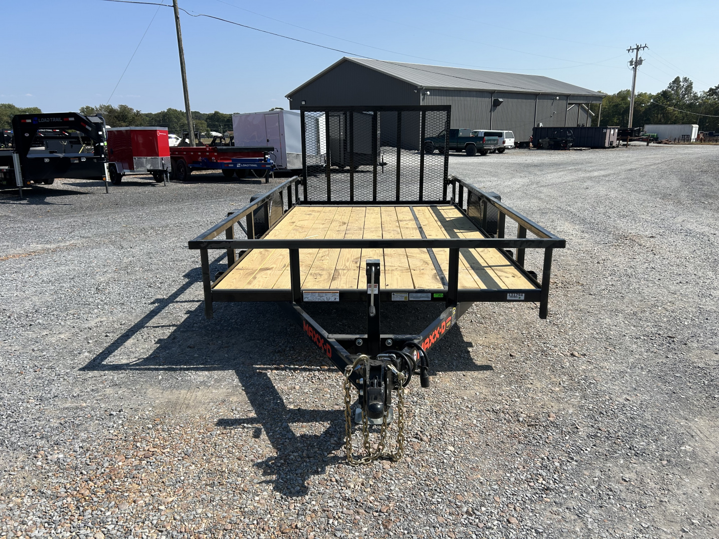 New 2026 MAXXD 83"x14' 5k Utility Trailer