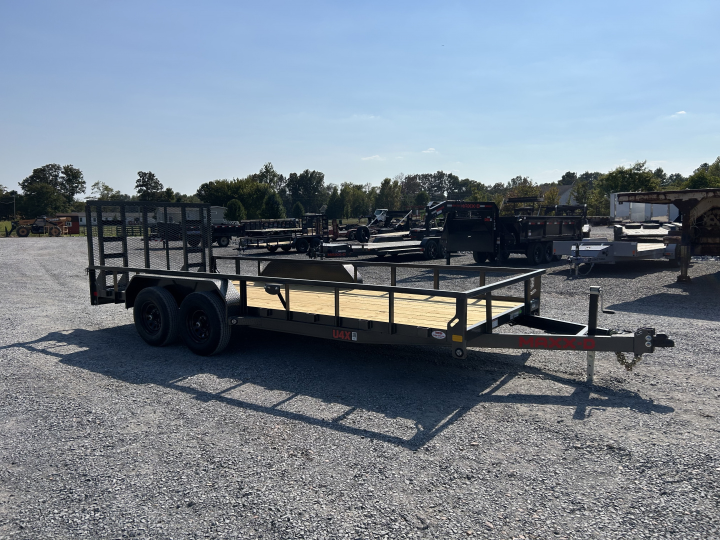 New 2026 MAXXD 83" X 18' 10K Utility Trailer