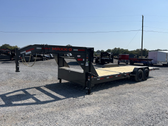 New 2026 MAXX-D 83 X24' 18K Gooseneck Tilt Equipment Trailer