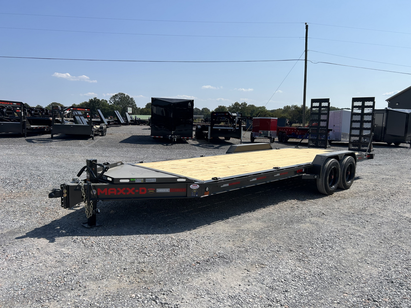 New 2026 MAXXD 83"x22' 17.5k Equipment Trailer *ALL NEW*