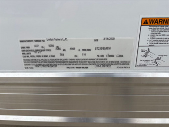 New 2026 United Trailers UXT-8.516TA52 Car / Racing Trailer