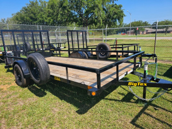 New 2026 Big Tex Trailers 35SA-14BK4RG Utility Trailer