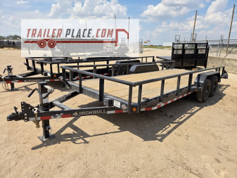 New 2026 IRON BULL 83 X20' 10K ETB W/ SLIDE IN RAMPS