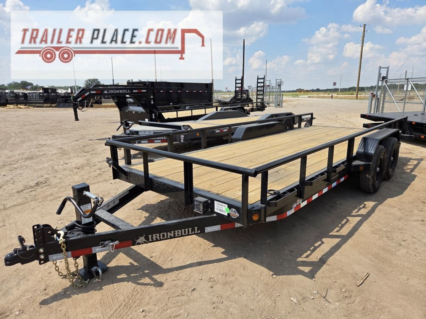 New 2026 IRON BULL 83"X20' 14K ETB W/ SLIDE IN RAMPS