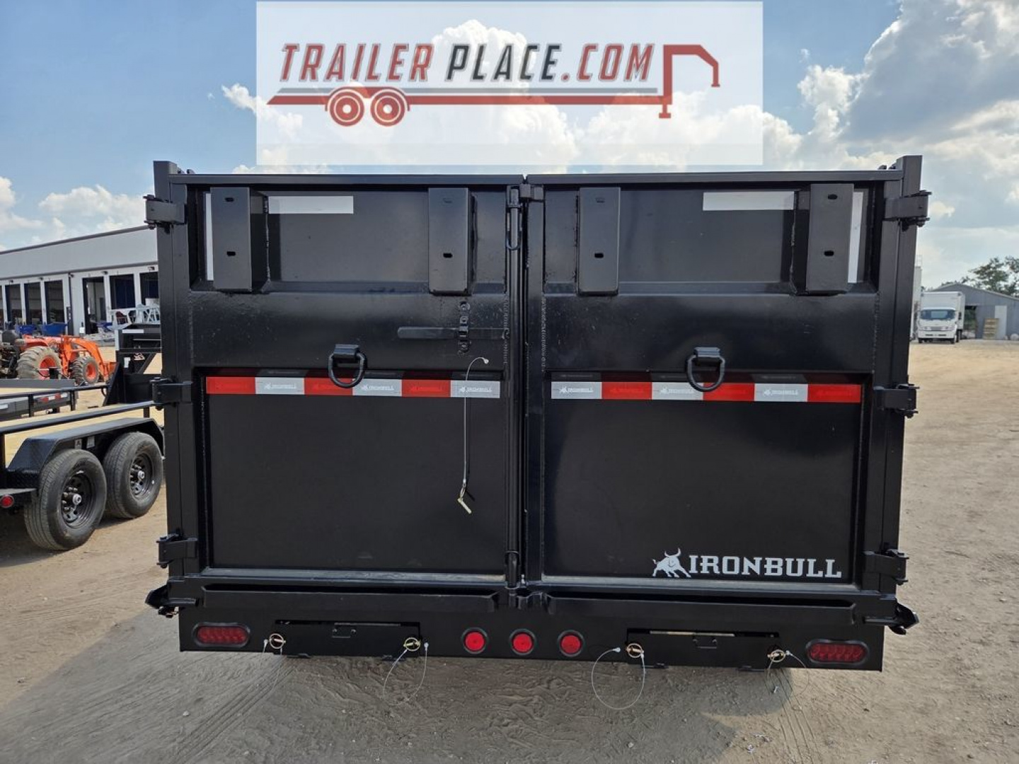 New 2026 IRON BULL 83"X16'x4' 22K DHG GOOSENECK DUMP TRAILER