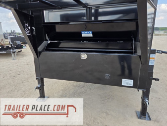 New 2026 IRON BULL 83"X16'x4' 22K DHG GOOSENECK DUMP TRAILER