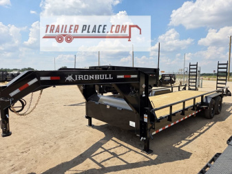 New 2026 IRON BULL 83 X24' 14K ETG W/ FOLD UP RAMPS