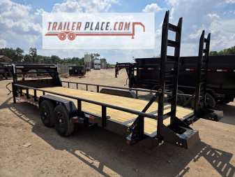 New 2026 IRON BULL 83"X24' 14K ETG W/ FOLD UP RAMPS