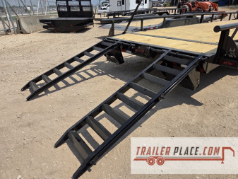 New 2026 IRON BULL 83"X24' 14K ETG W/ FOLD UP RAMPS