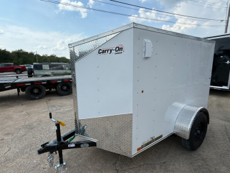 New 2026 Carry-On 5' x 8' Enclosed Cargo / Enclosed Trailer