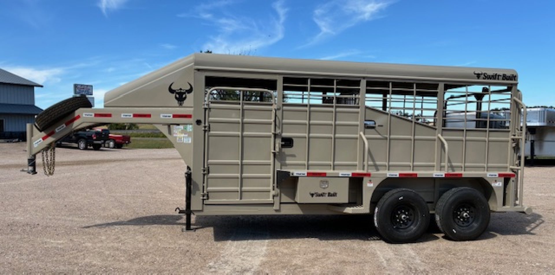 New 2026 Swift Built Trailers cattle trailer Stock / Stock Combo Trailer