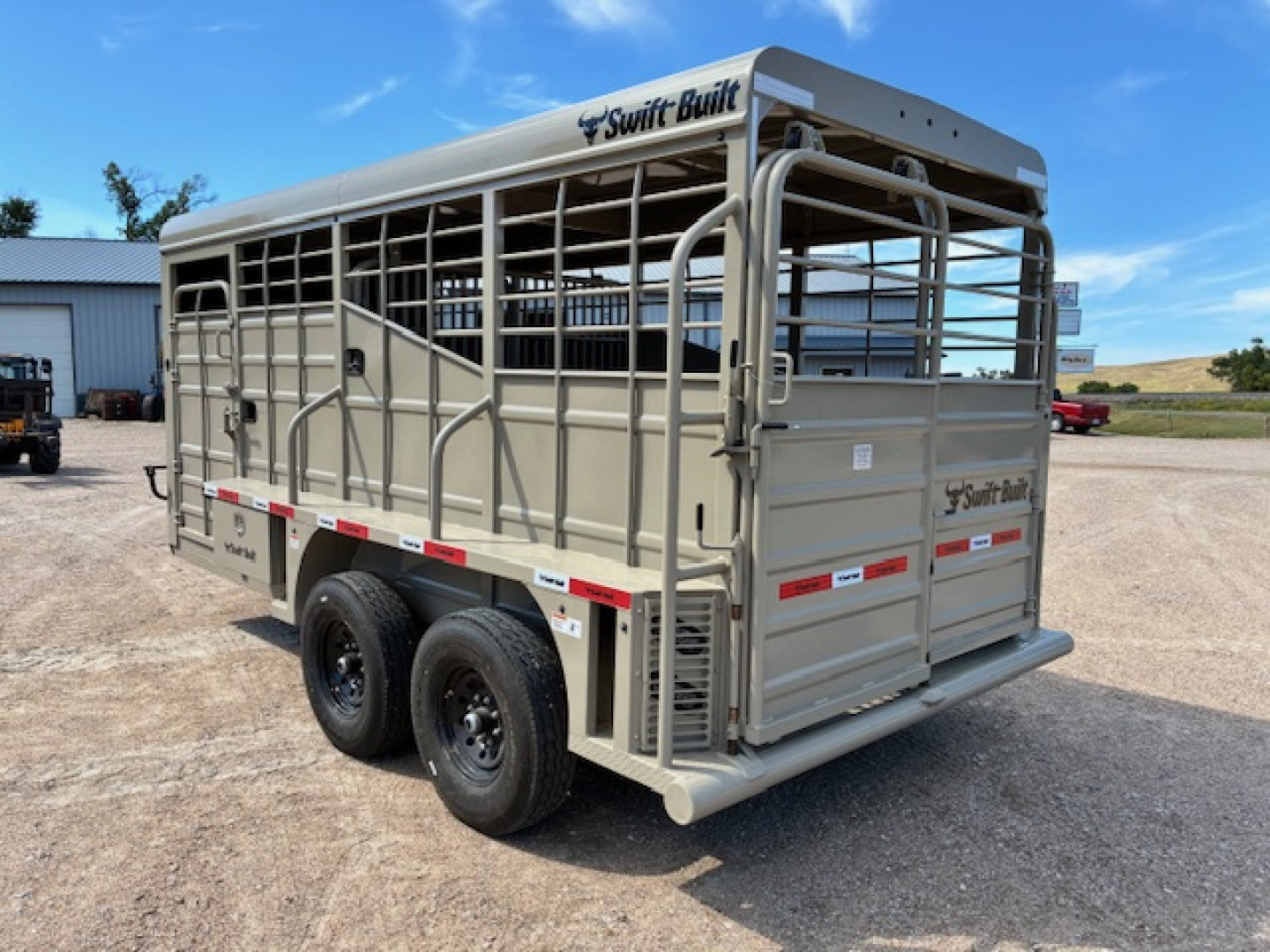 New 2026 Swift Built Trailers cattle trailer Stock / Stock Combo Trailer