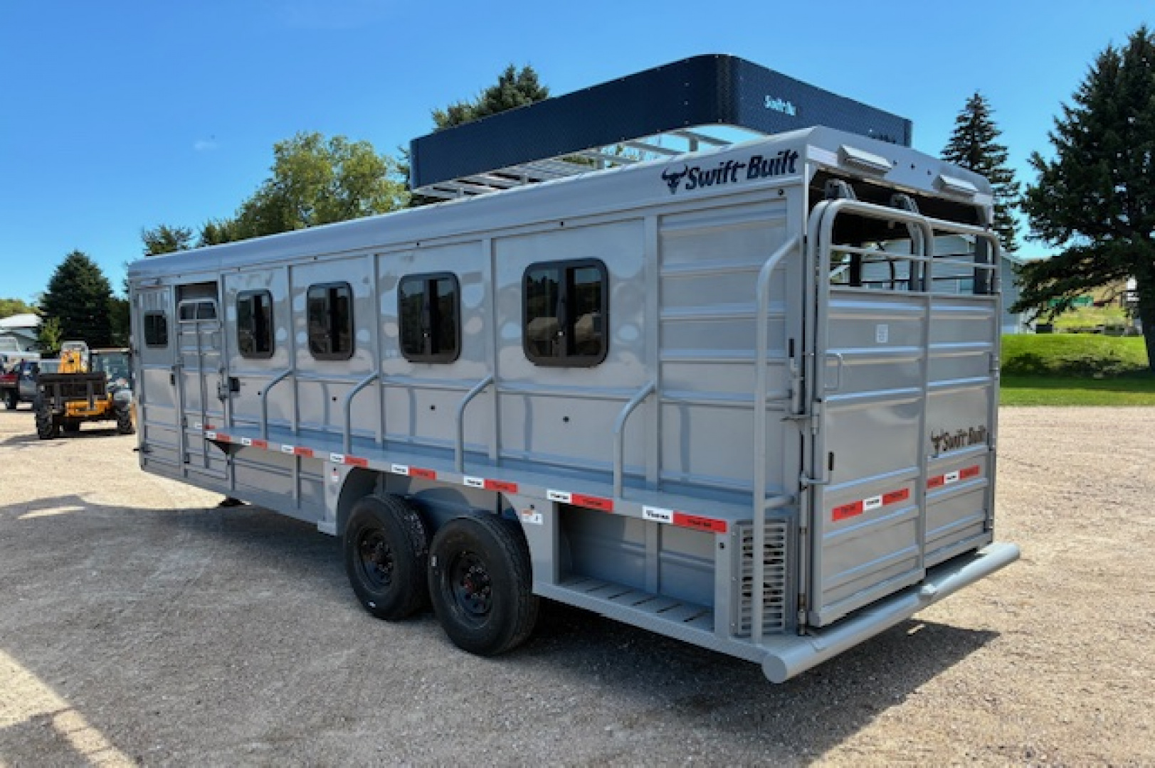 New 2026 Swift Built Trailers smart tack Stock / Stock Combo Trailer