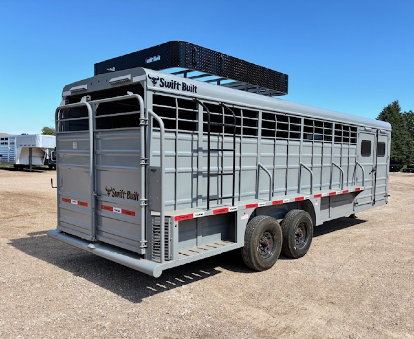 New 2026 Swift Built Trailers smart tack Stock / Stock Combo Trailer