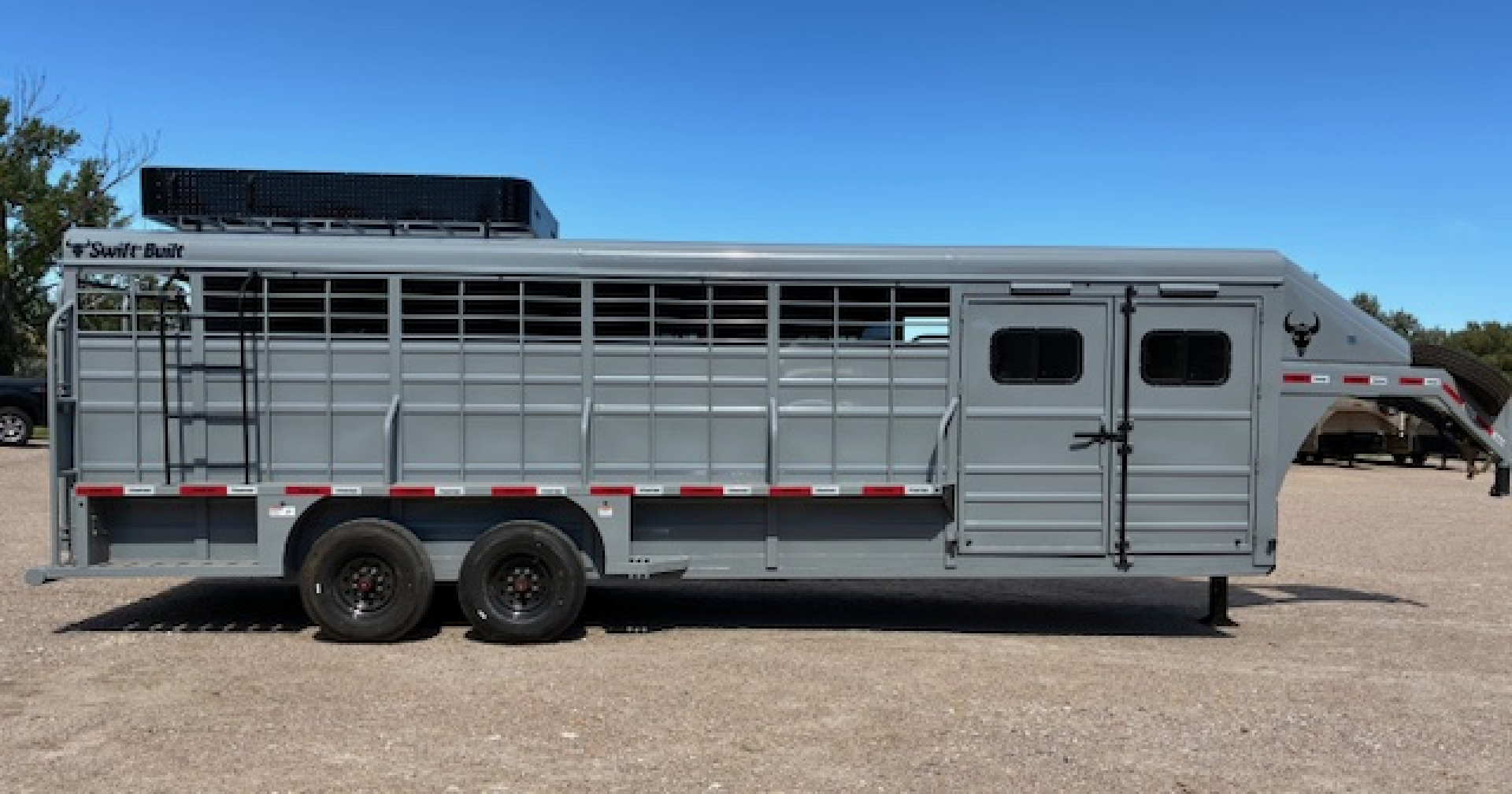 New 2026 Swift Built Trailers smart tack Stock / Stock Combo Trailer