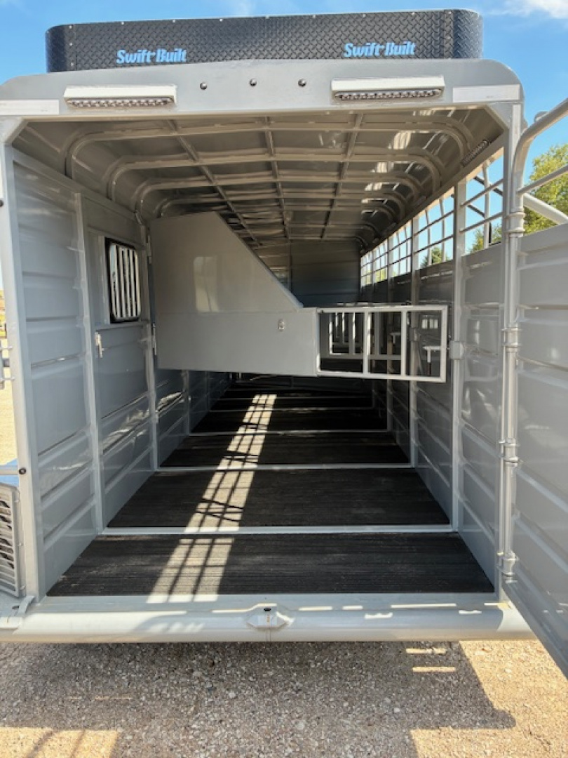 New 2026 Swift Built Trailers smart tack Stock / Stock Combo Trailer