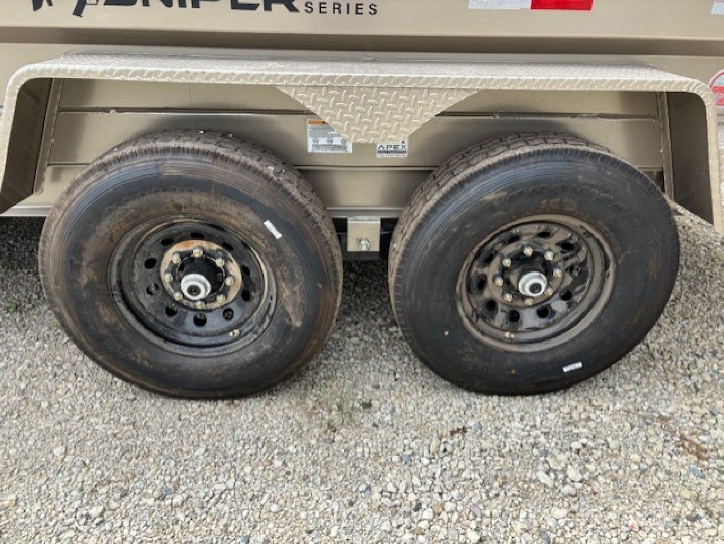 New 2026 Iron Bull DTB8314072_35000 Tan Sniper Series Dump Trailer