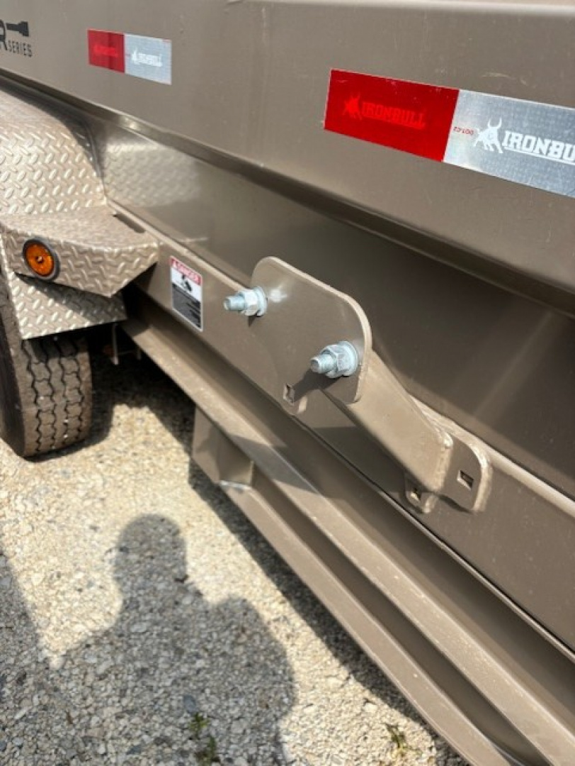 New 2026 Iron Bull DTB8314072_35000 Tan Sniper Series Dump Trailer