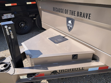 New 2026 Iron Bull DTB8314072_35000 Tan Sniper Series Dump Trailer