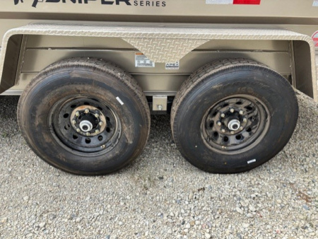 New 2026 Iron Bull DTB8314072_35000 Tan Sniper Series Dump Trailer