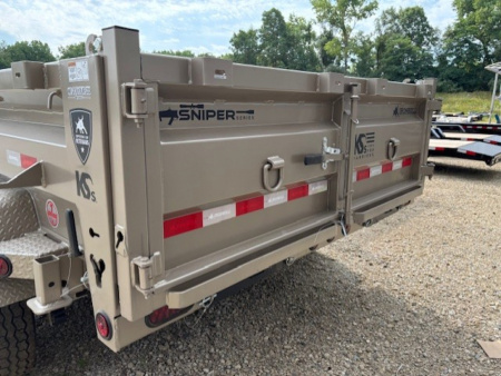 New 2026 Iron Bull DTB8314072_35000 Tan Sniper Series Dump Trailer