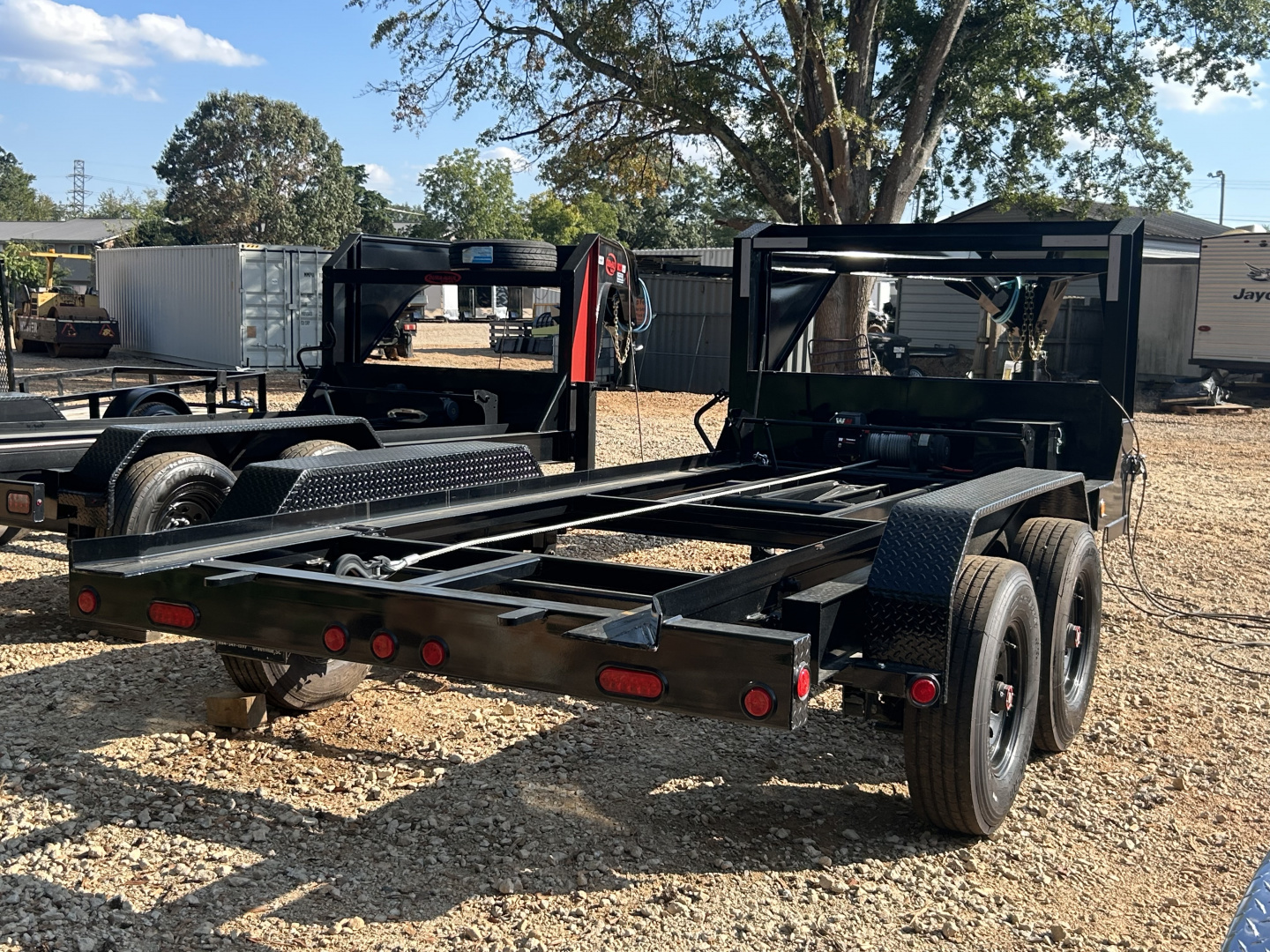 New 2025 PJ Trailers 7x14 18K Roll Off Dump Trailer