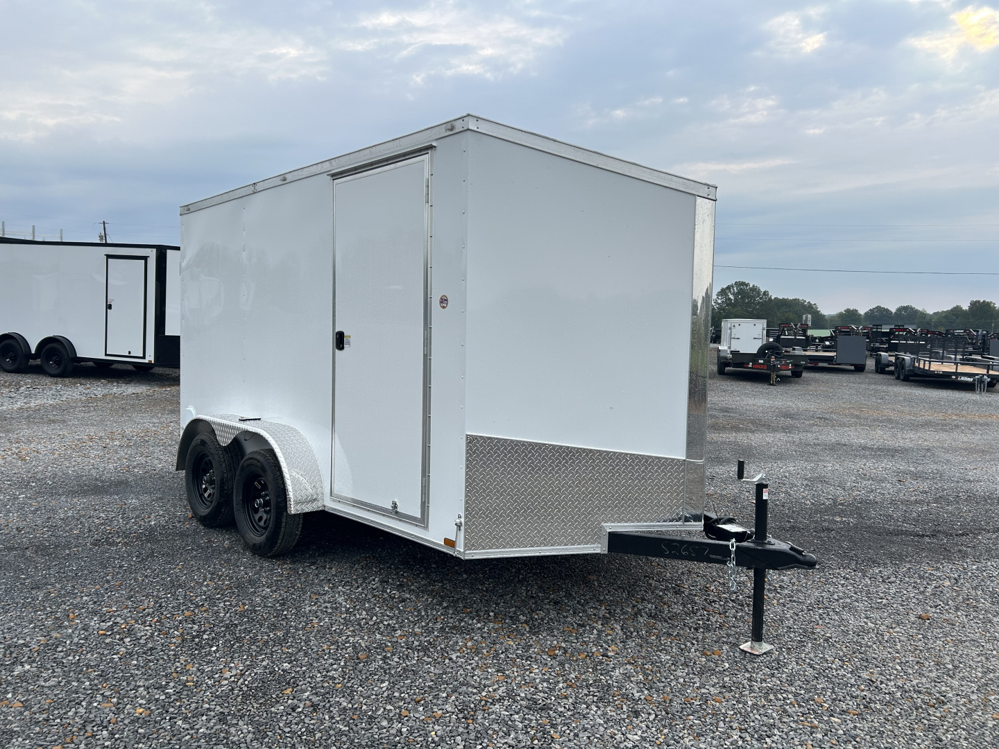 New 2026 Spartan 7'X12' 7k Enclosed Trailer