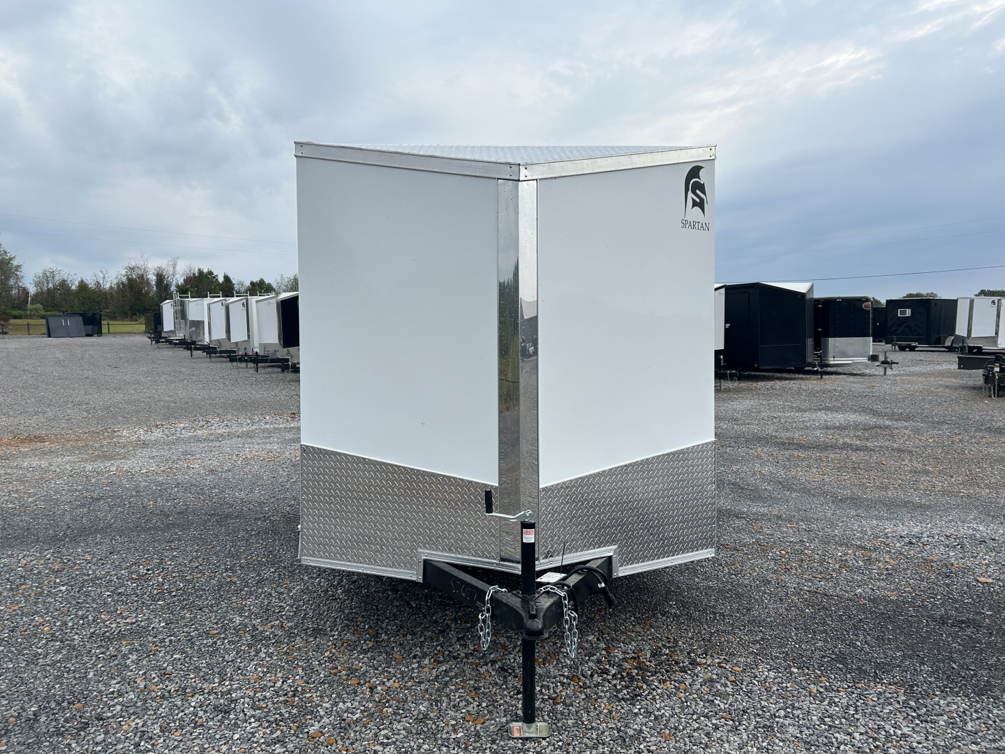 New 2026 Spartan 7'X12' 7k Enclosed Trailer