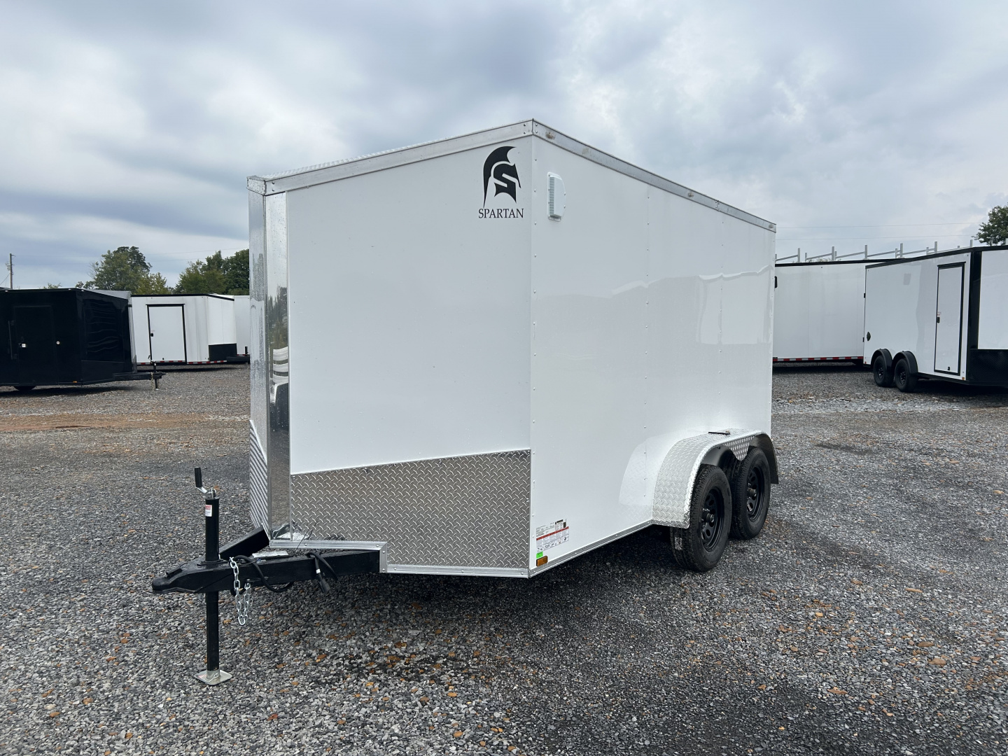 New 2026 Spartan 7'X12' 7k Enclosed Trailer